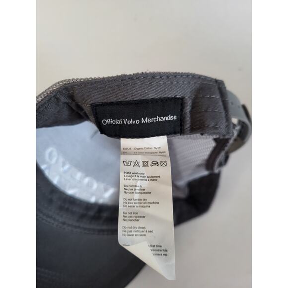 Volvo Penta Marine Industrial Baseball Cap Hat Gray Adjustable Embroidered RARE - Picture 6 of 6